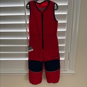 Columbia 3T Red and Navy Vertex Ski Pants